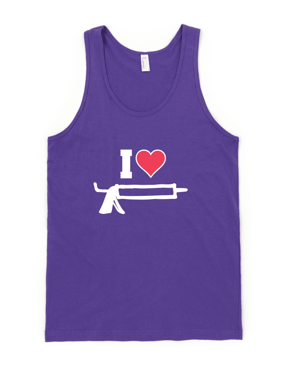 I Love Caulk Tank-Tank Top-Swish Embassy