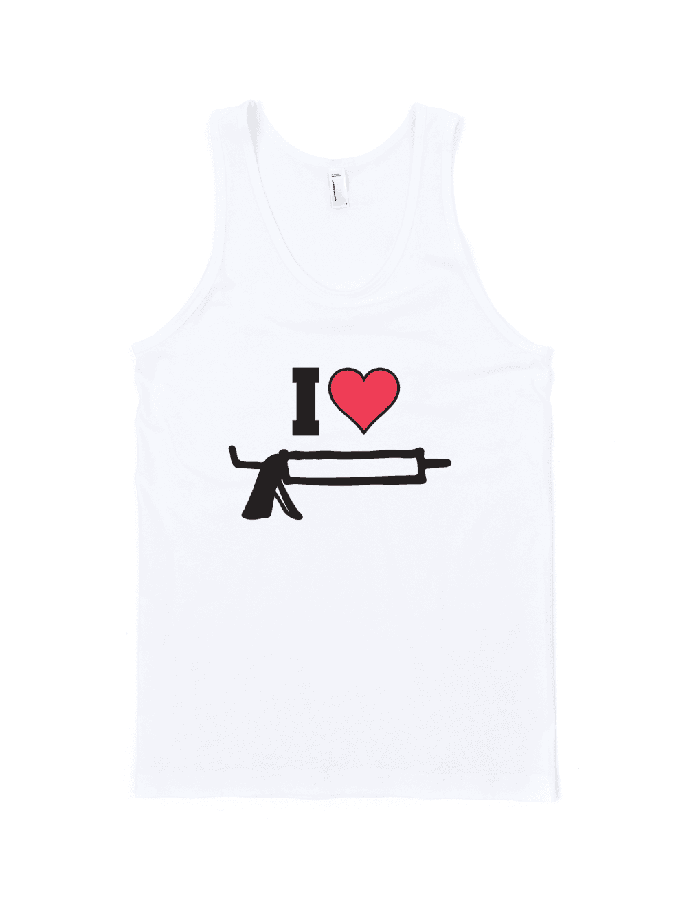 I Love Caulk Tank-Tank Top-Swish Embassy