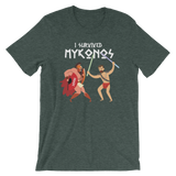 I Survived Mykonos-T-Shirts-Swish Embassy
