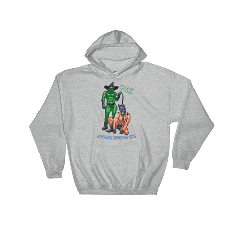 I'll get you my pretty and your little pup too! (Hoodie)-Hoodie-Swish Embassy