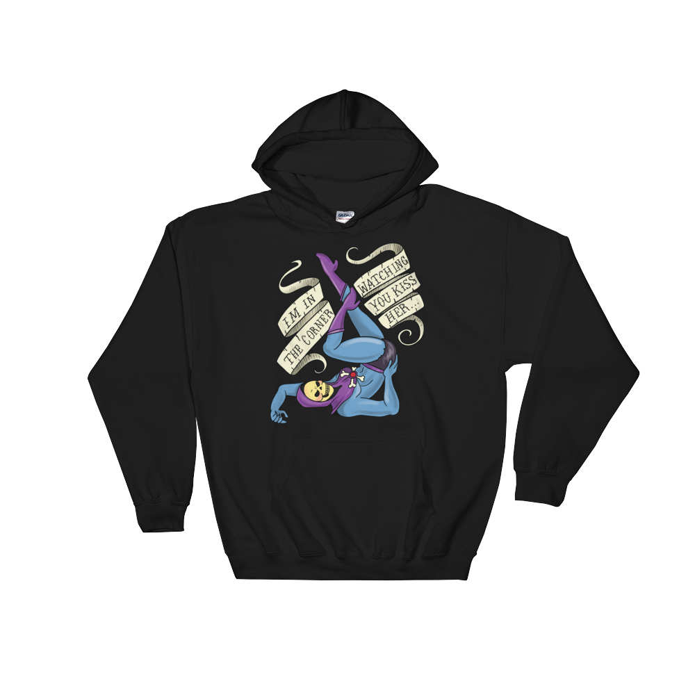 I'm in the Corner Watching You Kiss Her (Hoodie)-Hoodie-Swish Embassy