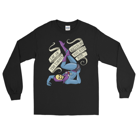 I'm in the Corner Watching You Kiss Her (Long Sleeve)-Long Sleeve-Swish Embassy