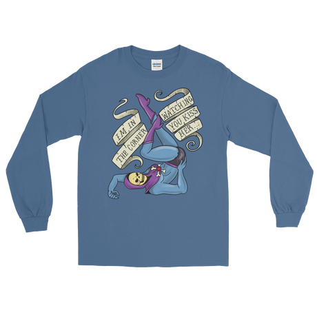 I'm in the Corner Watching You Kiss Her (Long Sleeve)-Long Sleeve-Swish Embassy