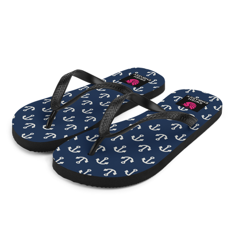 In the Navy (Flip Flops)-Flip Flops-Swish Embassy