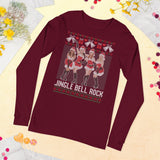 Jingle Bell Rock (Ugly Christmas)-T-Shirts-Swish Embassy
