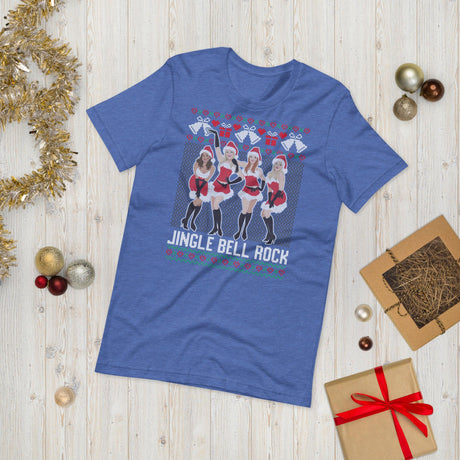 Jingle Bell Rock (Ugly Christmas)-T-Shirts-Swish Embassy