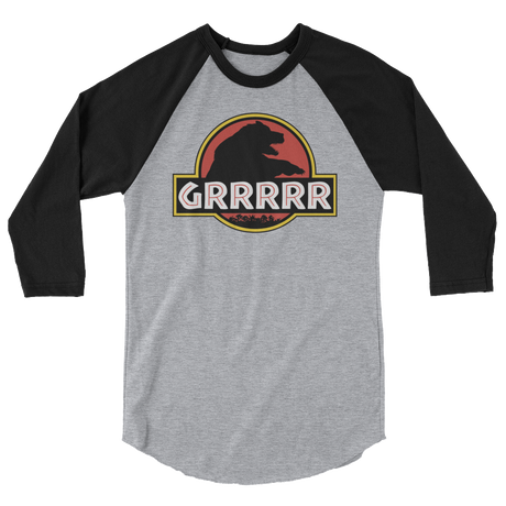 Jurassic Bear (Raglan)-Raglan-Swish Embassy