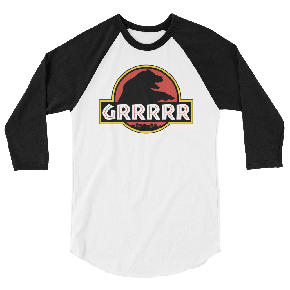 Jurassic Bear (Raglan)-Raglan-Swish Embassy