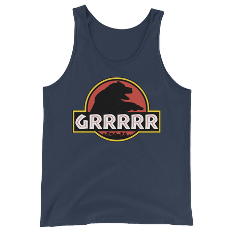 Jurassic Bear (Tank Top)-Tank Top-Swish Embassy