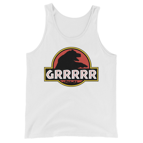 Jurassic Bear (Tank Top)-Tank Top-Swish Embassy