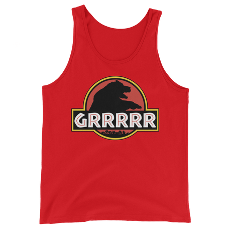 Jurassic Bear (Tank Top)-Tank Top-Swish Embassy