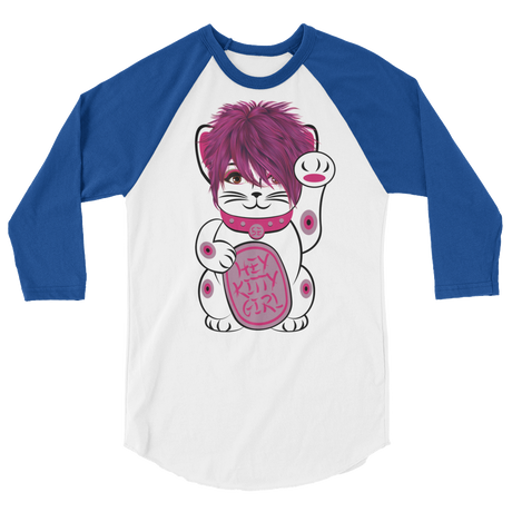 Kitty Girl (Raglan)-Raglan-Swish Embassy