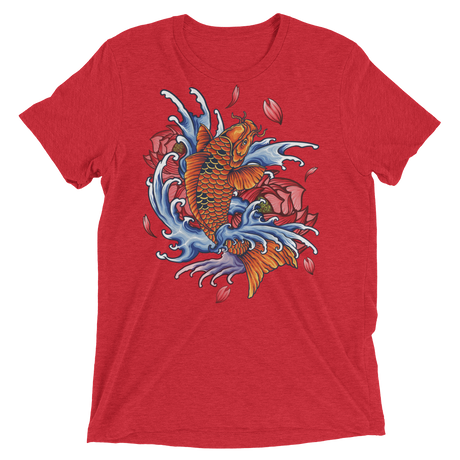 Koi (Retail Triblend)-Triblend T-Shirt-Swish Embassy