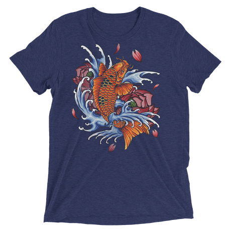 Koi (Retail Triblend)-Triblend T-Shirt-Swish Embassy