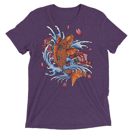 Koi (Retail Triblend)-Triblend T-Shirt-Swish Embassy