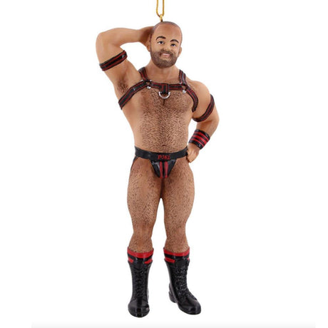 Leather Bear (Ornament)-Ornament-Swish Embassy