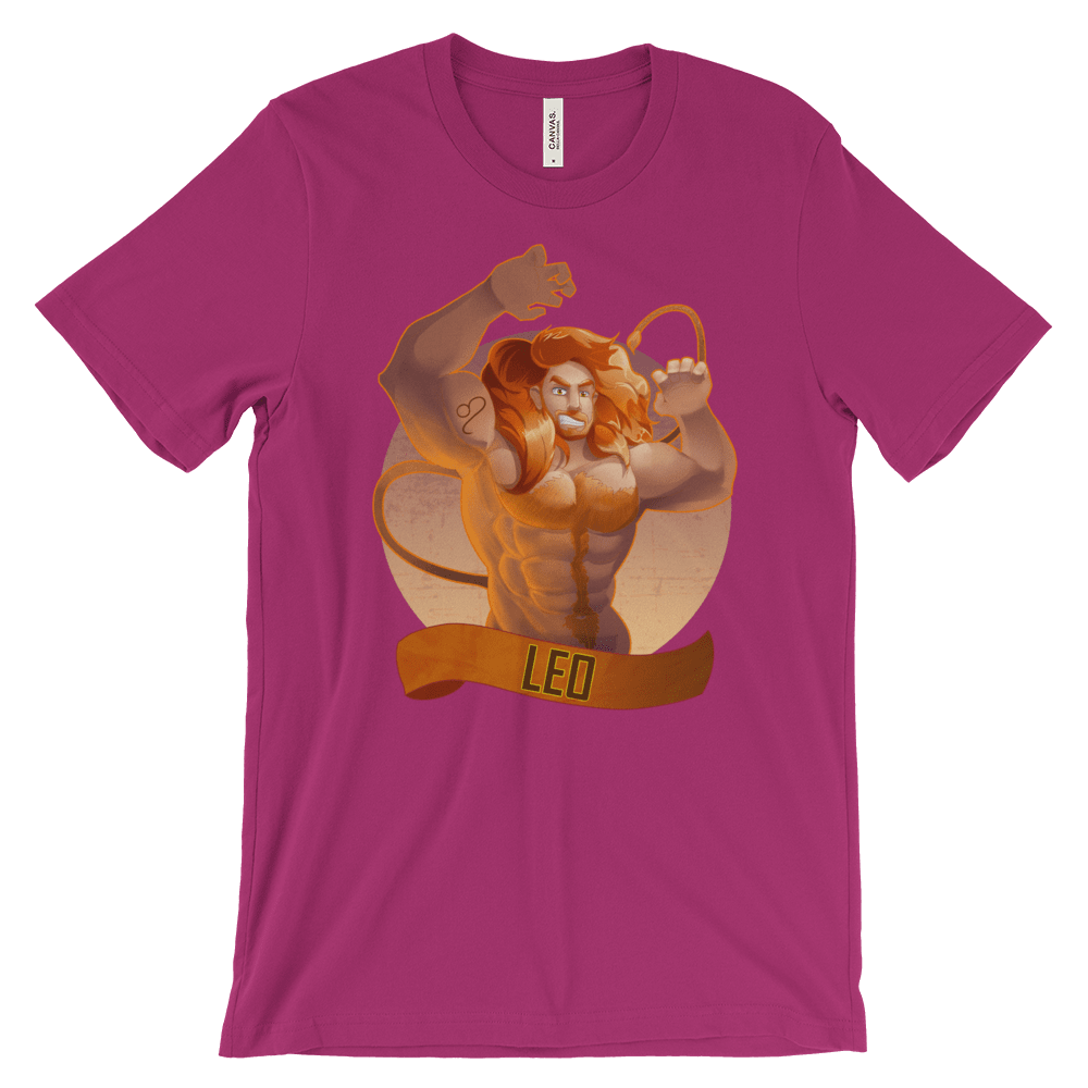 Leo (Zodiac)-T-Shirts-Swish Embassy