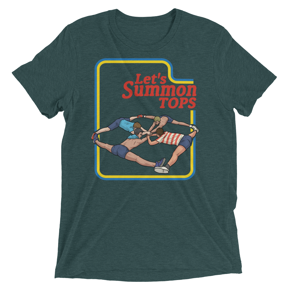 Let's Summon Tops (Retail Triblend)-Triblend T-Shirt-Swish Embassy