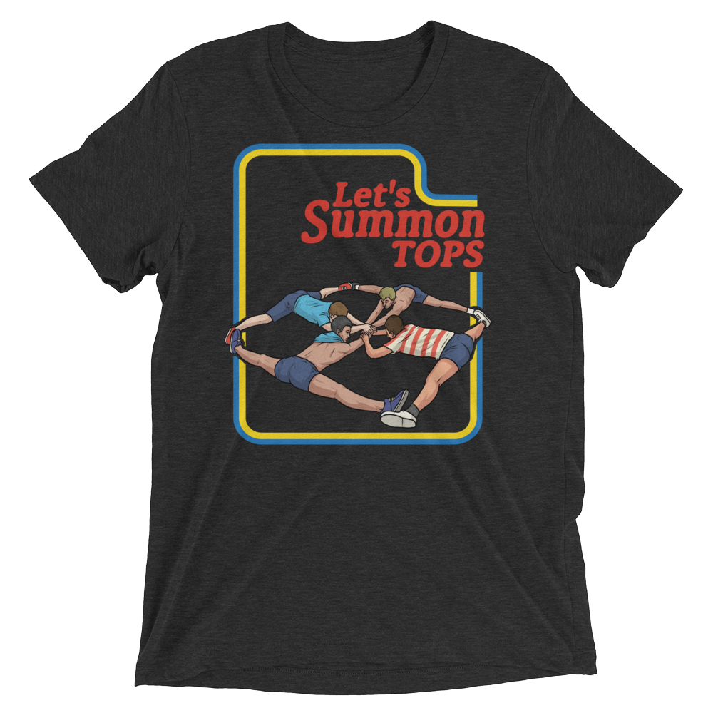 Let's Summon Tops (Retail Triblend)-Triblend T-Shirt-Swish Embassy