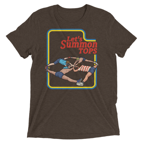 Let's Summon Tops (Retail Triblend)-Triblend T-Shirt-Swish Embassy