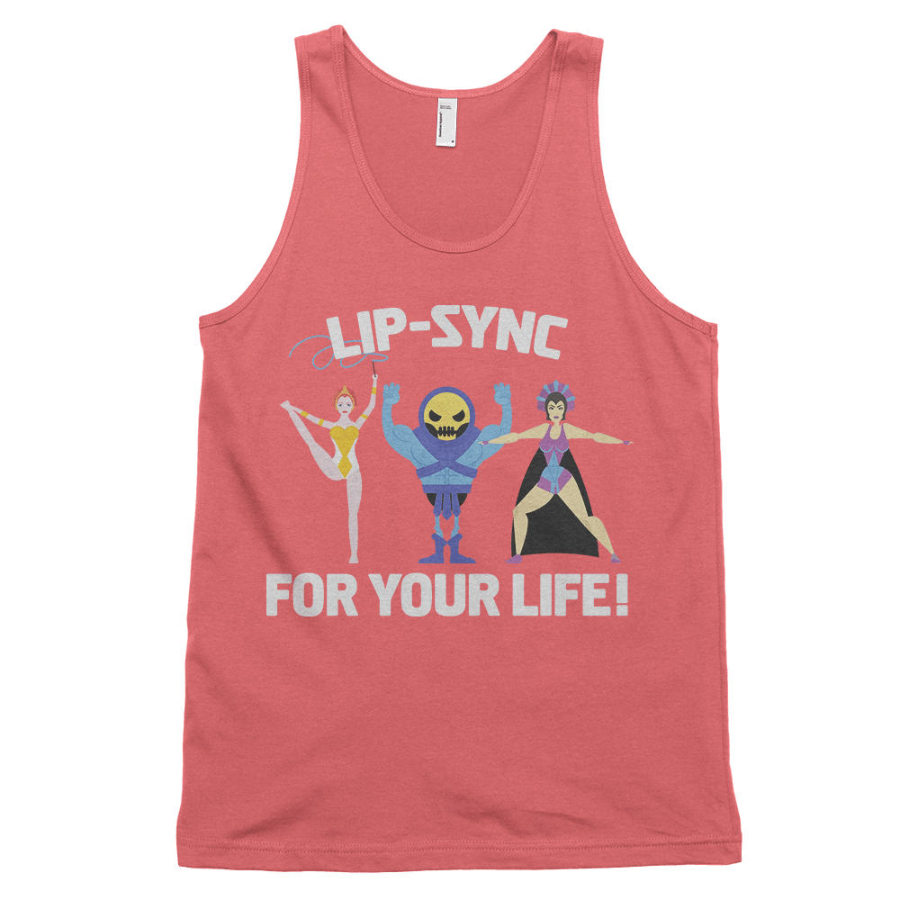 Lip-Sync For Your Life (Tank Top)-Tank Top-Swish Embassy