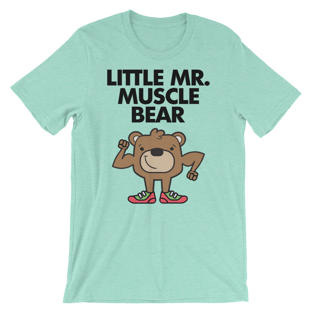 Little Mr. Muscle Bear-T-Shirts-Swish Embassy