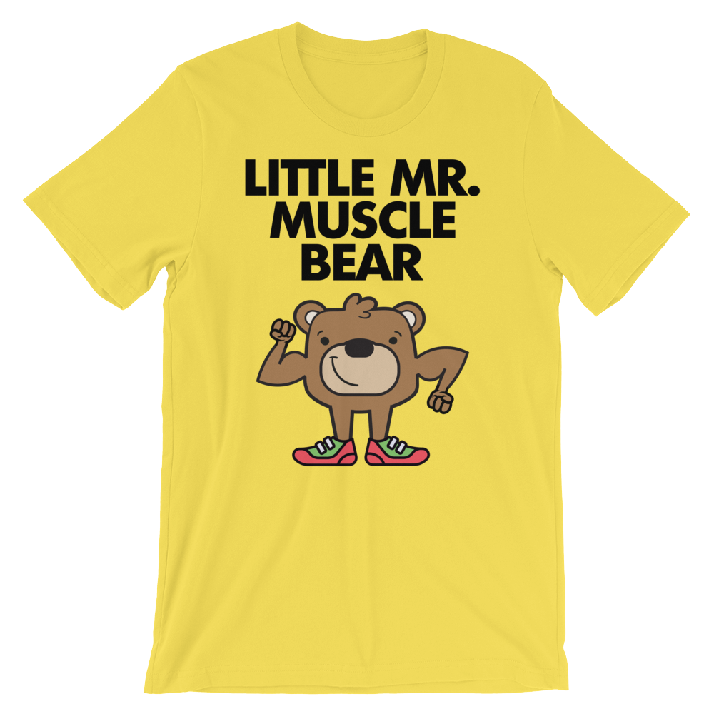 Little Mr. Muscle Bear-T-Shirts-Swish Embassy