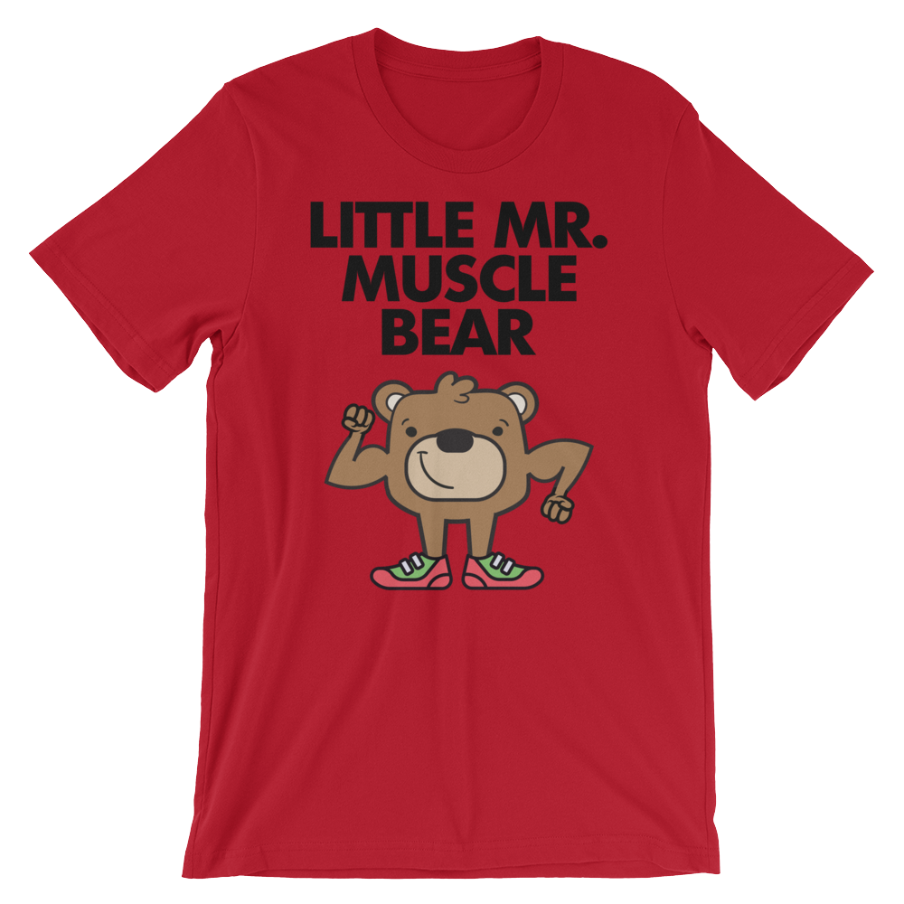 Little Mr. Muscle Bear-T-Shirts-Swish Embassy