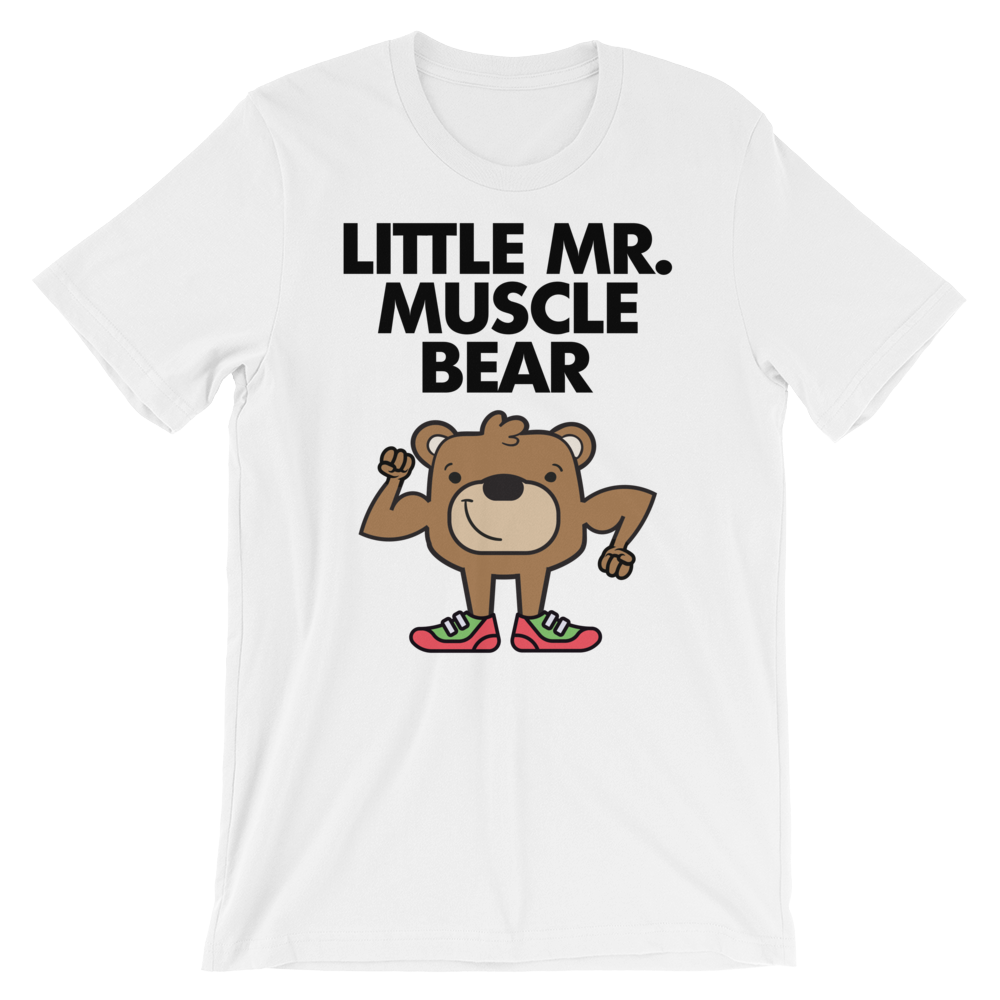 Little Mr. Muscle Bear-T-Shirts-Swish Embassy