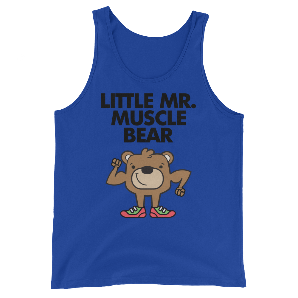 Little Mr. Muscle Bear (Tank Top)-Tank Top-Swish Embassy