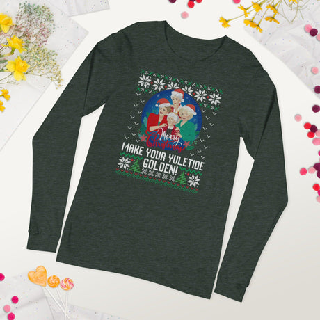 Make Your Yuletide Golden (Ugly Christmas)-Ugly Christmas Apparel-Swish Embassy