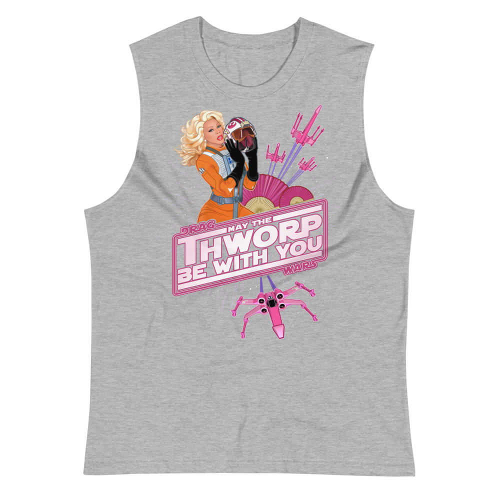 May the Thworp Be With You (Muscle Shirt)-Muscle Shirt-Swish Embassy