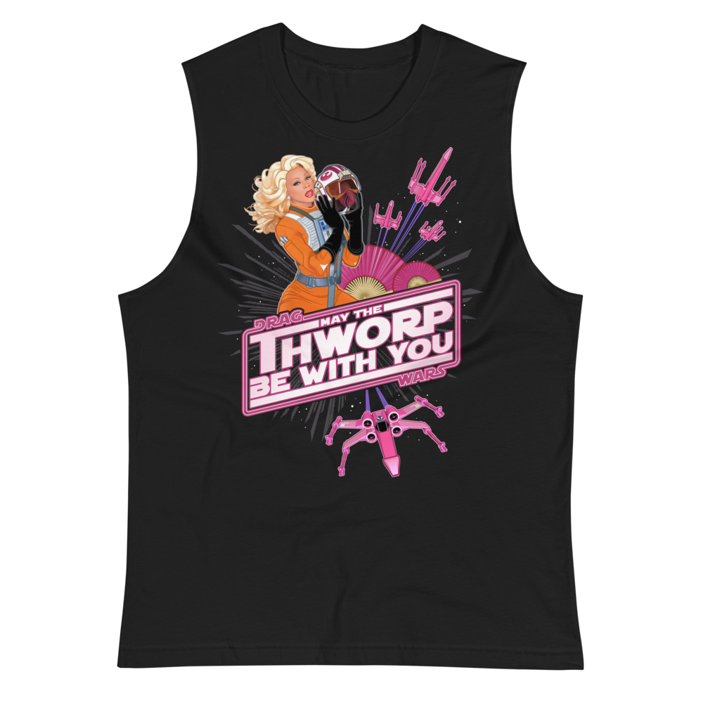 May the Thworp Be With You (Muscle Shirt)-Muscle Shirt-Swish Embassy