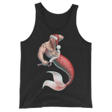 Merman Christmas (Tank Top)-Christmas Tanks-Swish Embassy