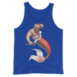 Merman Christmas (Tank Top)-Christmas Tanks-Swish Embassy