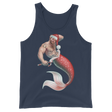 Merman Christmas (Tank Top)-Christmas Tanks-Swish Embassy