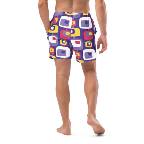 Mid-Century Purple (Swim Trunks)-Swish Embassy