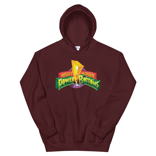 Mighty Moanin' Power Bottoms (Hoodie)-Hoodie-Swish Embassy