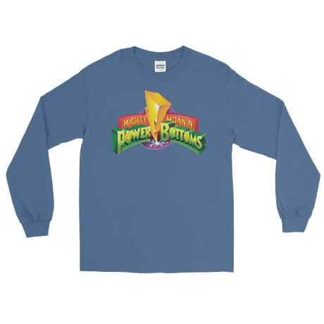 Mighty Moanin' Power Bottoms (Long Sleeve)-Long Sleeve-Swish Embassy