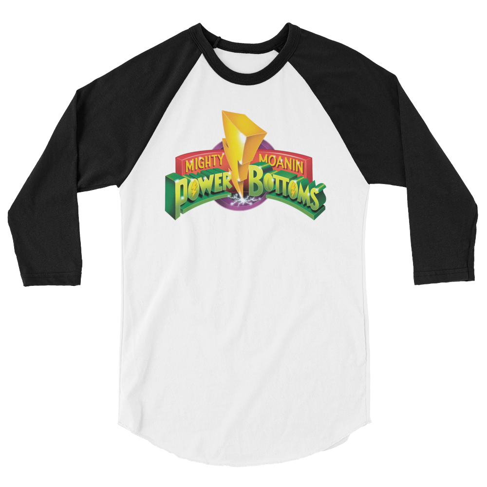 Mighty Moanin' Power Bottoms (Raglan)-Raglan-Swish Embassy