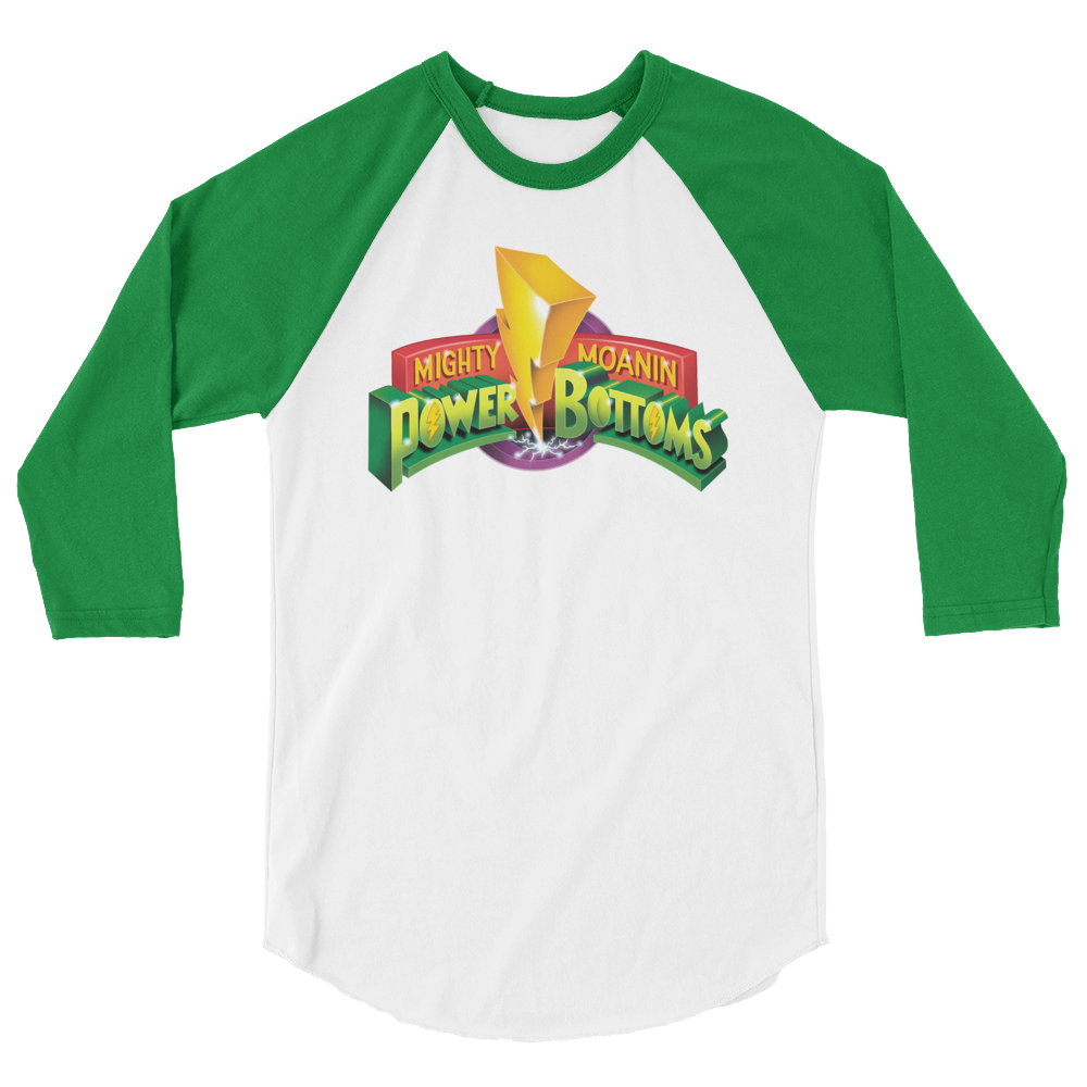 Mighty Moanin' Power Bottoms (Raglan)-Raglan-Swish Embassy