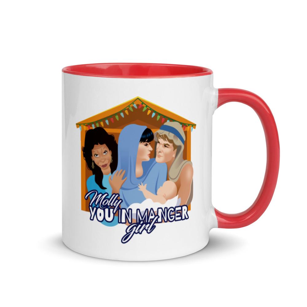 Molly You in Manger (Mug)-Mugs-Swish Embassy