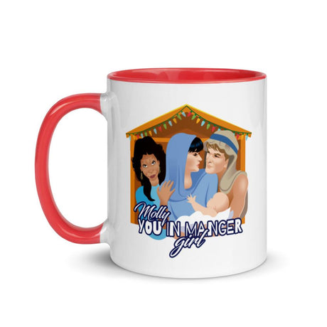 Molly You in Manger (Mug)-Mugs-Swish Embassy