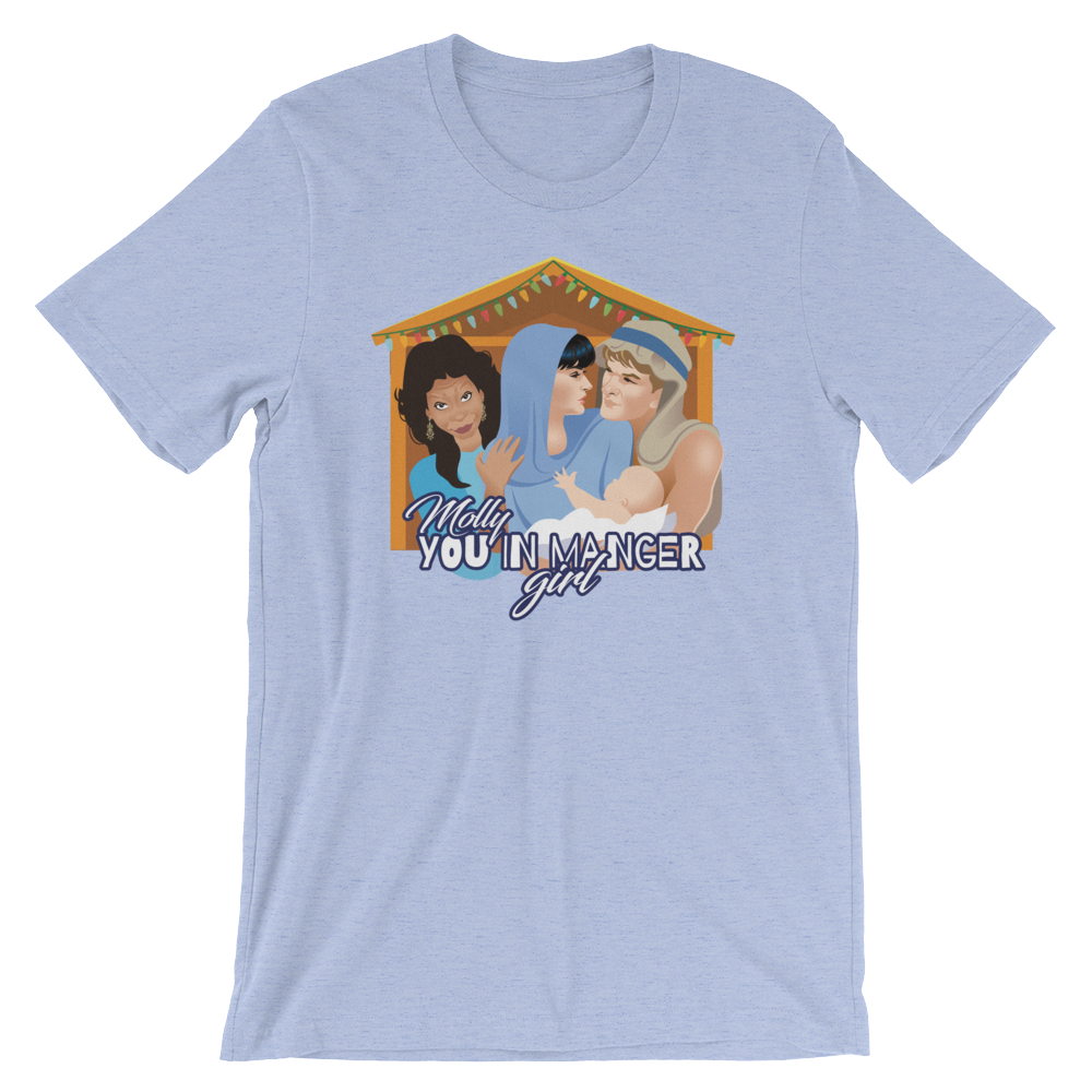 Molly, you in manger girl!-Christmas T-Shirts-Swish Embassy