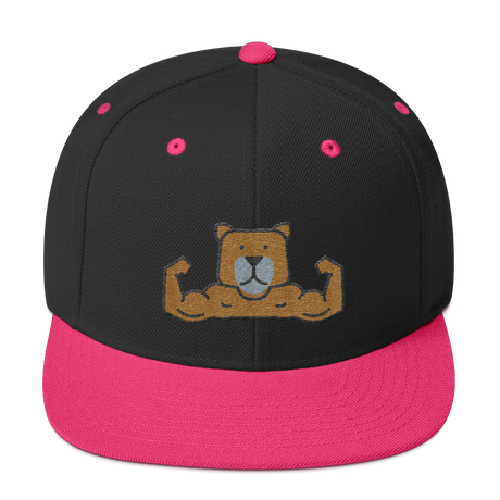 Muscle Bear (Baseball Cap)-Headwear-Swish Embassy