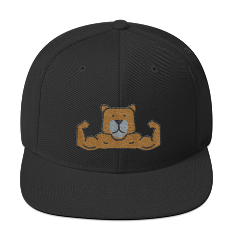 Muscle Bear (Baseball Cap)-Headwear-Swish Embassy