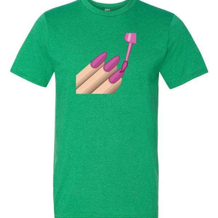 Nail Polish Emoji-T-Shirts-Swish Embassy