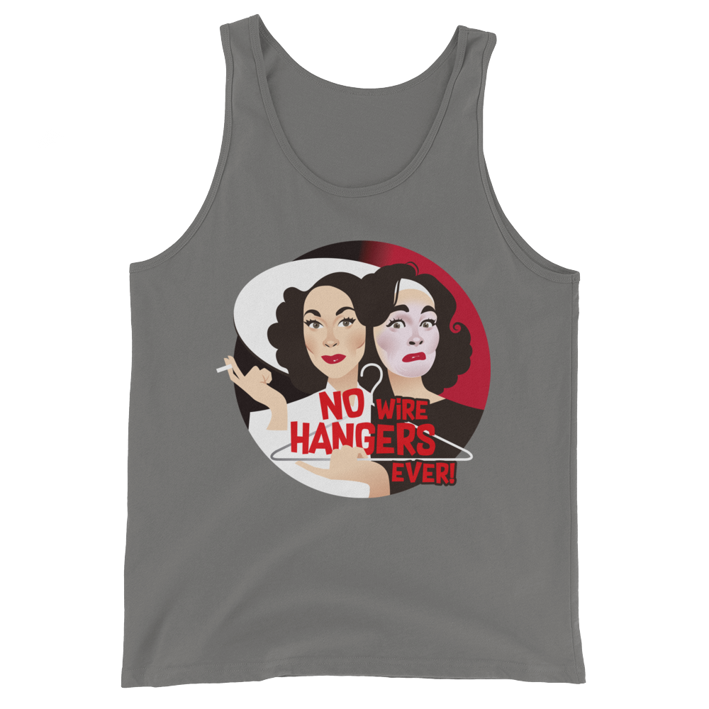 No Wire Hangers Ever (Tank Top)-Tank Top-Swish Embassy