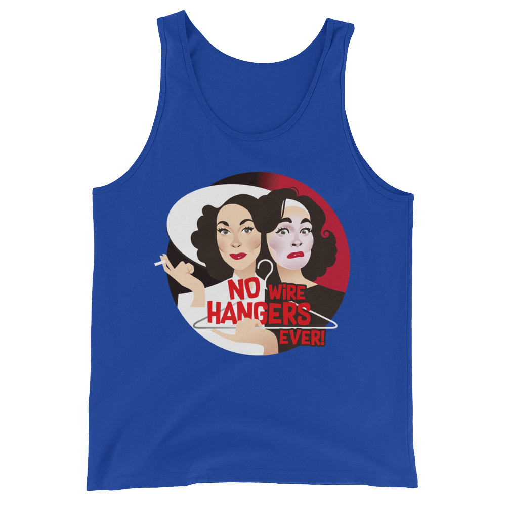 No Wire Hangers Ever (Tank Top)-Tank Top-Swish Embassy