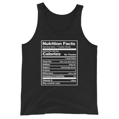 Nutritional Facts (Tank Top)-Tank Top-Swish Embassy